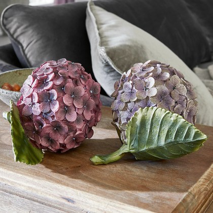 Dekoblume 2er Set HortensieDekoblume 2er Set Hortensie – Bild 5