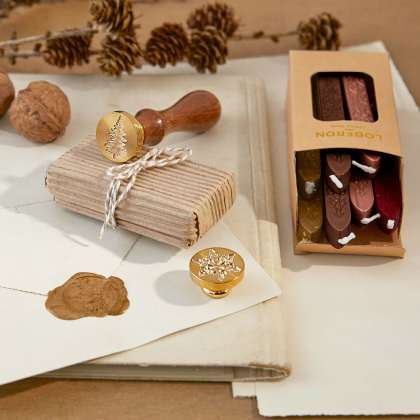 Wachsstempel und Siegelwachs Movique