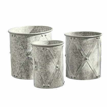 Übertopf 3er Set ExilnorÜbertopf 3er Set Exilnor – Bild 3