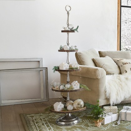 Windlicht 4er Set Country