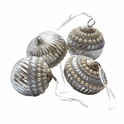 Weihnachtskugel 4er Set SavonellesWeihnachtskugel 4er Set Savonelles – Bild 3