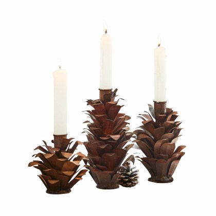 Kerzenhalter 3er Set DeerfieldKerzenhalter 3er Set Deerfield – Bild 3