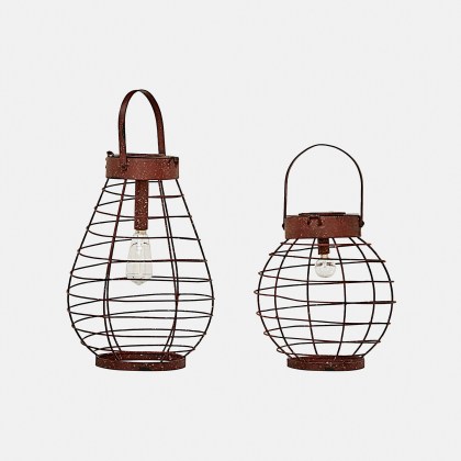 Solar-Laterne 2er Set SparklepuffSolar-Laterne 2er Set Sparklepuff – Bild 3