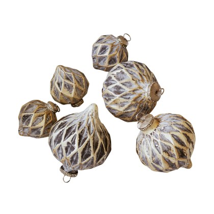 Weihnachtskugel 6er Set Lunagh