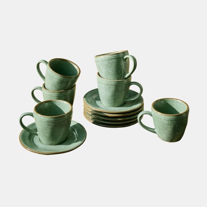 Tasse mit Untertasse 6er Set NorrvikTasse mit Untertasse 6er Set Norrvik – Bild 3