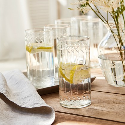 Glas 6er Set Padiès