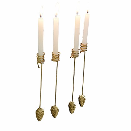 Kerzenhalter 4er Set NorélieKerzenhalter 4er Set Norélie – Bild 3