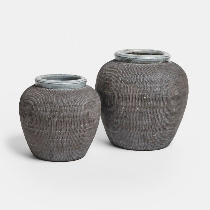 Vase 2er Set Calverna