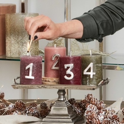 Kerze 4er Set Virrans