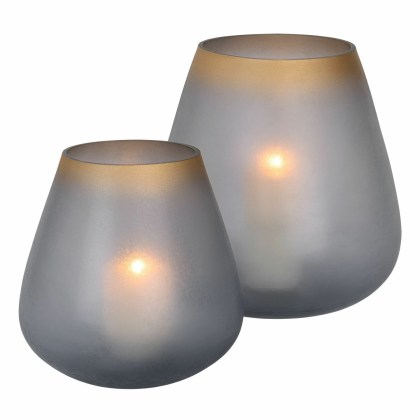 Windlicht 2er Set NiloravWindlicht 2er Set Nilorav – Bild 3