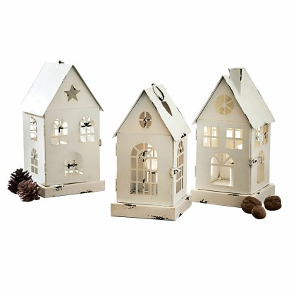 LED-Laterne 3er Set VillageLED-Laterne 3er Set Village – Bild 3