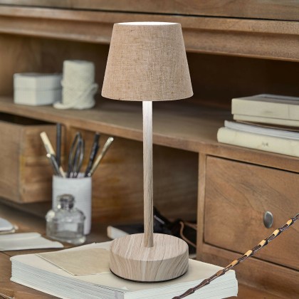 Wiederaufladbare Tischlampe Sylvainie