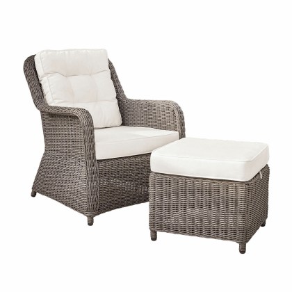 Sessel mit Hocker BromyardSessel mit Hocker Bromyard – Bild 3