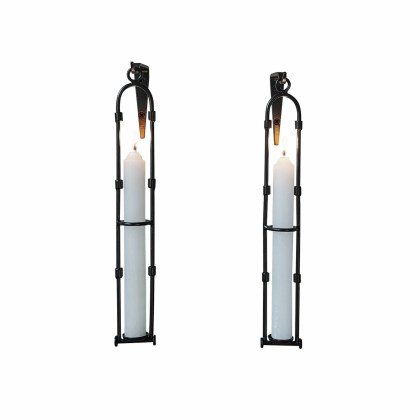 Wandkerzenhalter 2er Set Vivendas