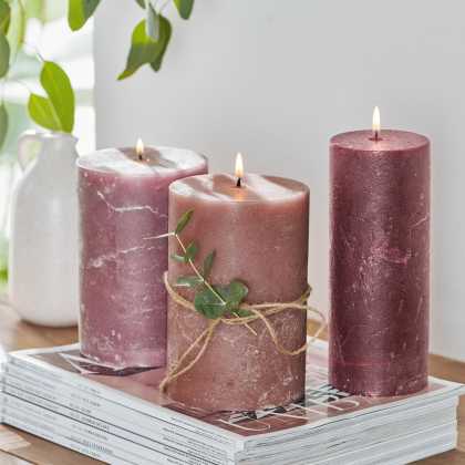 Kerze 3er Set Salis Kerze 3er Set Salis