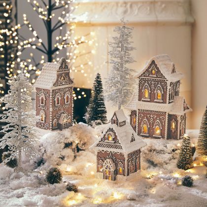 LED-Dekohaus 3er Set Anyama LED-Dekohaus 3er Set Anyama