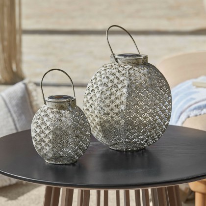 Solar-Laterne 2er Set Omirah Solar-Laterne 2er Set Omirah