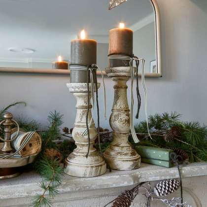 Kerzenständer 2er Set Zulemas Kerzenständer 2er Set Zulemas