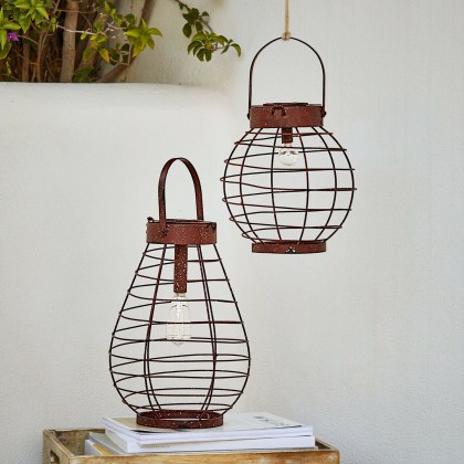 Solar-Laterne 2er Set Sparklepuff Solar-Laterne 2er Set Sparklepuff