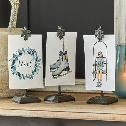 Bild mit Halterung 3er Set Herveline Bild mit Halterung 3er Set Herveline