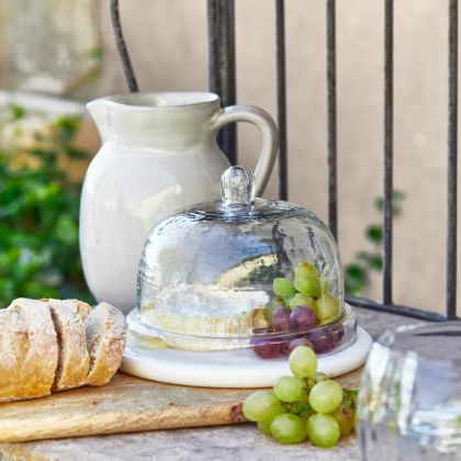 Glasglocke mit Platte Barnsdale Glasglocke mit Platte Barnsdale