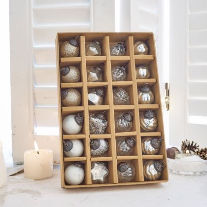 Weihnachtsschmuck 24er Set Sanary Weihnachtsschmuck 24er Set Sanary