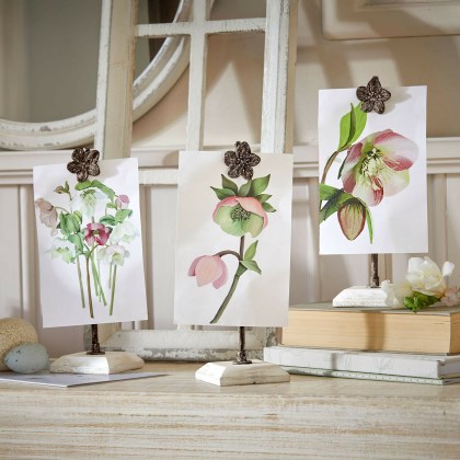 Bild mit Halterung 3er Set Serafinas Bild mit Halterung 3er Set Serafinas