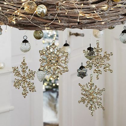 Weihnachtsschmuck 4er Set Gaillon Weihnachtsschmuck 4er Set Gaillon