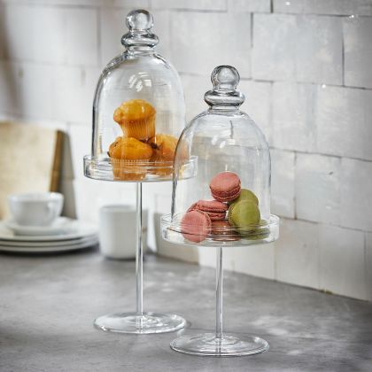 Glasglocke 2er Set Hibous Glasglocke 2er Set Hibous