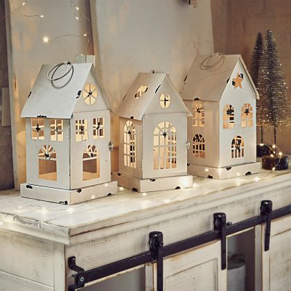 LED-Laterne 3er Set Village LED-Laterne 3er Set Village