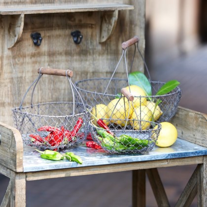 Drahtkorb 3er Set Baker Drahtkorb 3er Set Baker