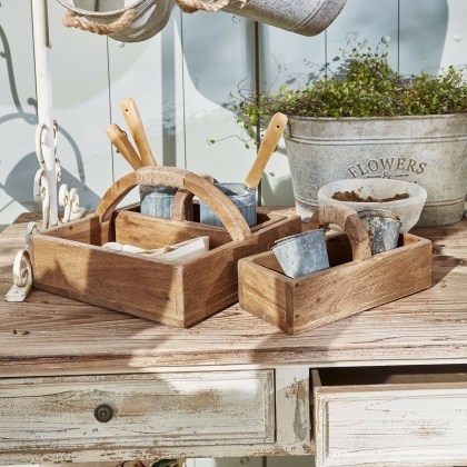 Holzkiste 3er Set Nettleby Holzkiste 3er Set Nettleby