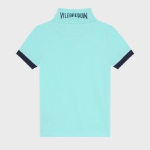 Vilebrequin - Solid Polohemd Aus Bio-baumwolle Für Jungen - Polohemd - Pantin - Blau - Größe 12