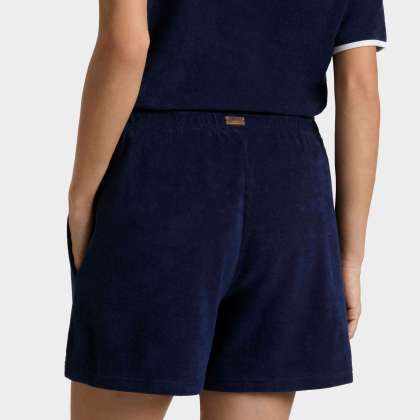 Vilebrequin - Solid Frottee-shorts Für Damen - Shorty - Liona - Blau - Größe S – Bild 4