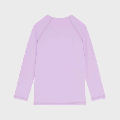 Vilebrequin - Langärmeliger Solid Rashguard Für Mädchen - Rashguard - Glassy-x - Violett - Größe 6 – Bild 2