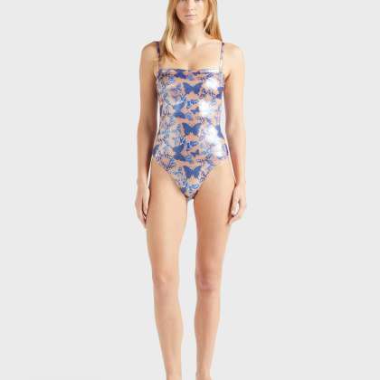 Vilebrequin - Disco Butterfly Bustier-badeanzug Für Damen - Bademode - Facette - Rosa - Größe L – Bild 3