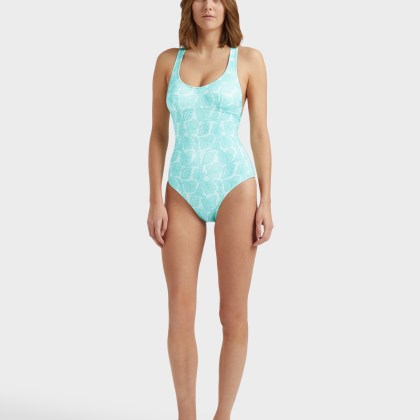 Vilebrequin - Seashells Badeanzug Mit Überkreuzten Rückenträgern Für Damen - Bademode - Lya - Weiss - Größe S – Bild 3