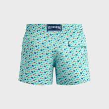 Vilebrequin - Kurze Micro Ronde Des Tortues Rainbow Stretch-badeshorts Für Herren - Bademode - Monrise - Blau - Größe L