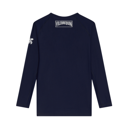 Vilebrequin - Women Long Sleeve Zipper Rashguard Solid - Rashguard - Flynn-z - Blau - Größe XL – Bild 2