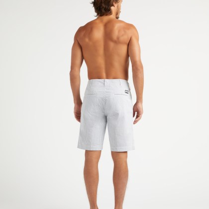 Vilebrequin - Seersucker Bermudashorts Aus Baumwolle Für Herren - Bermuda - Ponche - Blau - Größe 40