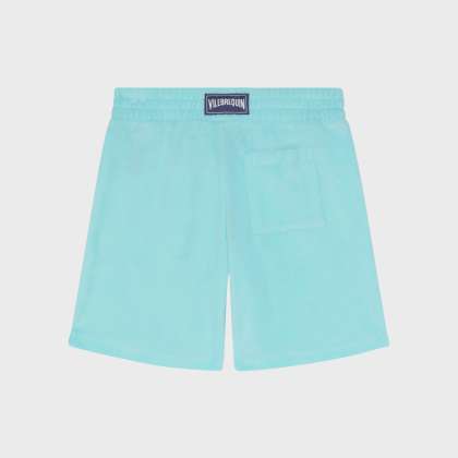 Vilebrequin - Frottee-bermudashorts Mit Aufgestickter Schildkröte Für Jungen - Bermuda - Goh - Blau - Größe 14 – Bild 2