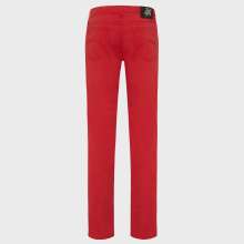 Vilebrequin - Herrenhose Aus Tencel-gabardine Im 5-taschen-design - Jeanshose - Gbetta18 - Rot - Größe 38