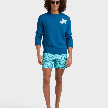 Vilebrequin - Whales Badeshorts Für Herren - Bademode - Moorea - Blau - Größe XL – Bild 5