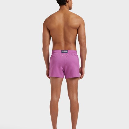 Vilebrequin - Kurze Und Figurbetonte Einfarbige Stretch-bademode Für Herren - Bademode - Man - Rosa - Größe L