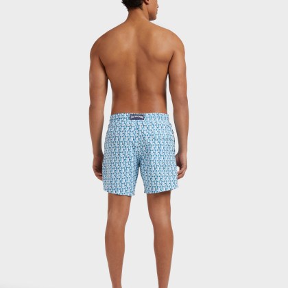 Vilebrequin - Turtles Net Badeshorts Für Herren - Bademode - Moorea - Weiss - Größe XL – Bild 4
