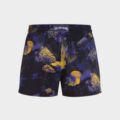 Vilebrequin - Kurze Coral Reef Stretch-badeshorts Für Herren - Bademode - Manta - Schwarz - Größe XXL – Bild 2