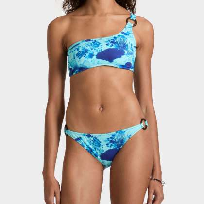 Vilebrequin - Coral Reef Mini-bikinihose Für Damen - Bademode - Fine - Blau - Größe L – Bild 5