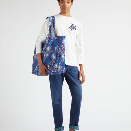 Vilebrequin - Langärmeliges T-shirt Aus Baumwolle Für Herren - T-shirt - Ales - Weiss - Größe XXL – Bild 5