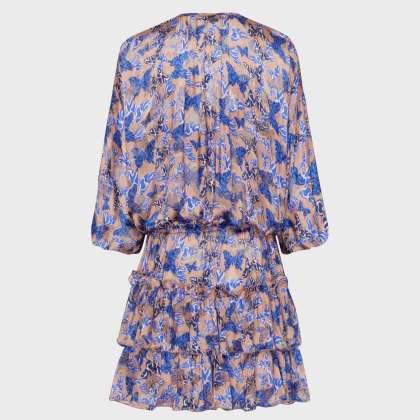 Vilebrequin - Disco Butterfly Kleid Aus Viskose Und Seide Für Damen - Kleid - Lauriane - Rosa - Größe XL – Bild 2