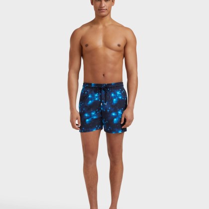 Vilebrequin - Pégase Stretch-badeshorts Für Herren - Bademode - Monrise - Blau - Größe M